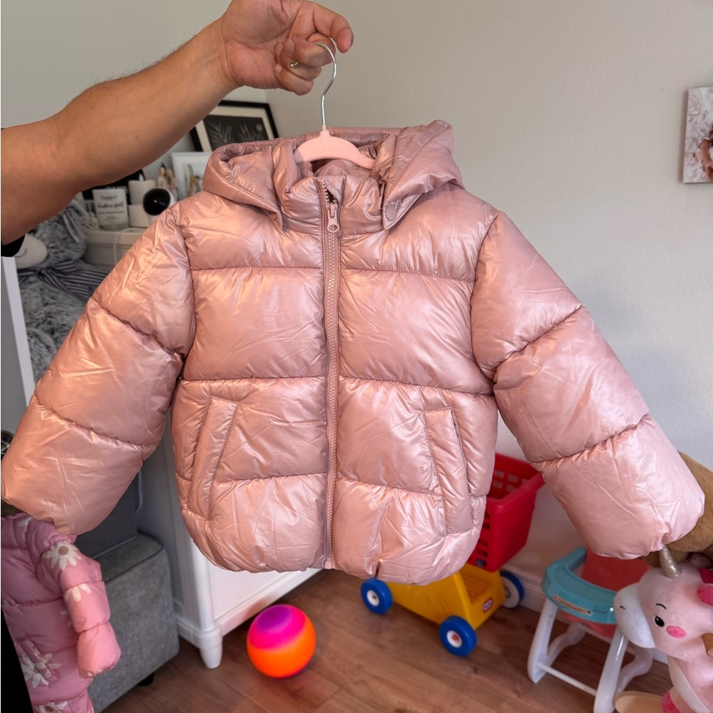 H&M Kids Pink Puffer Jacket